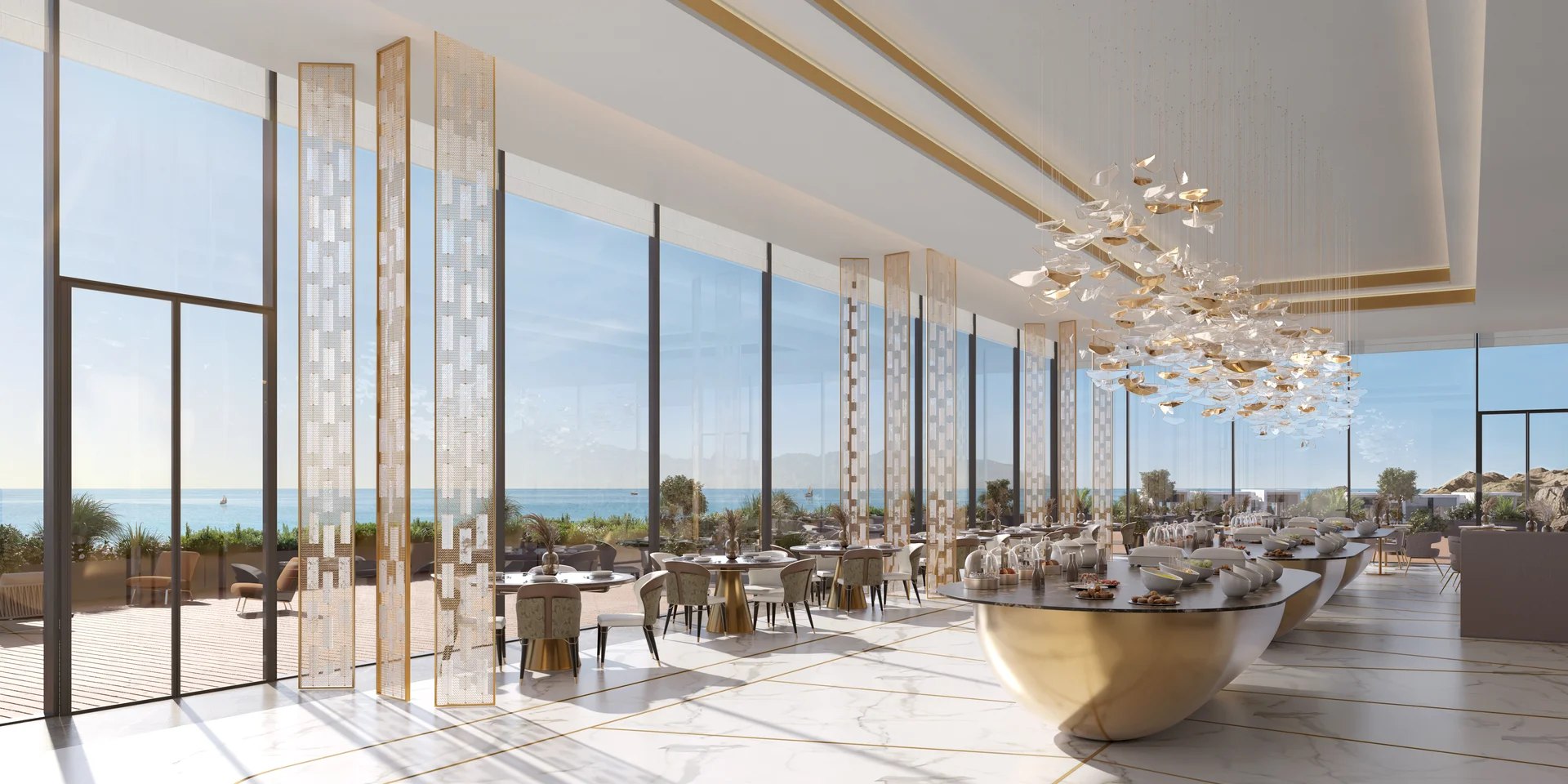 Trump International Hotel all day dining restaurant Muscat Oman